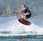 wakeboarding at cultus lake